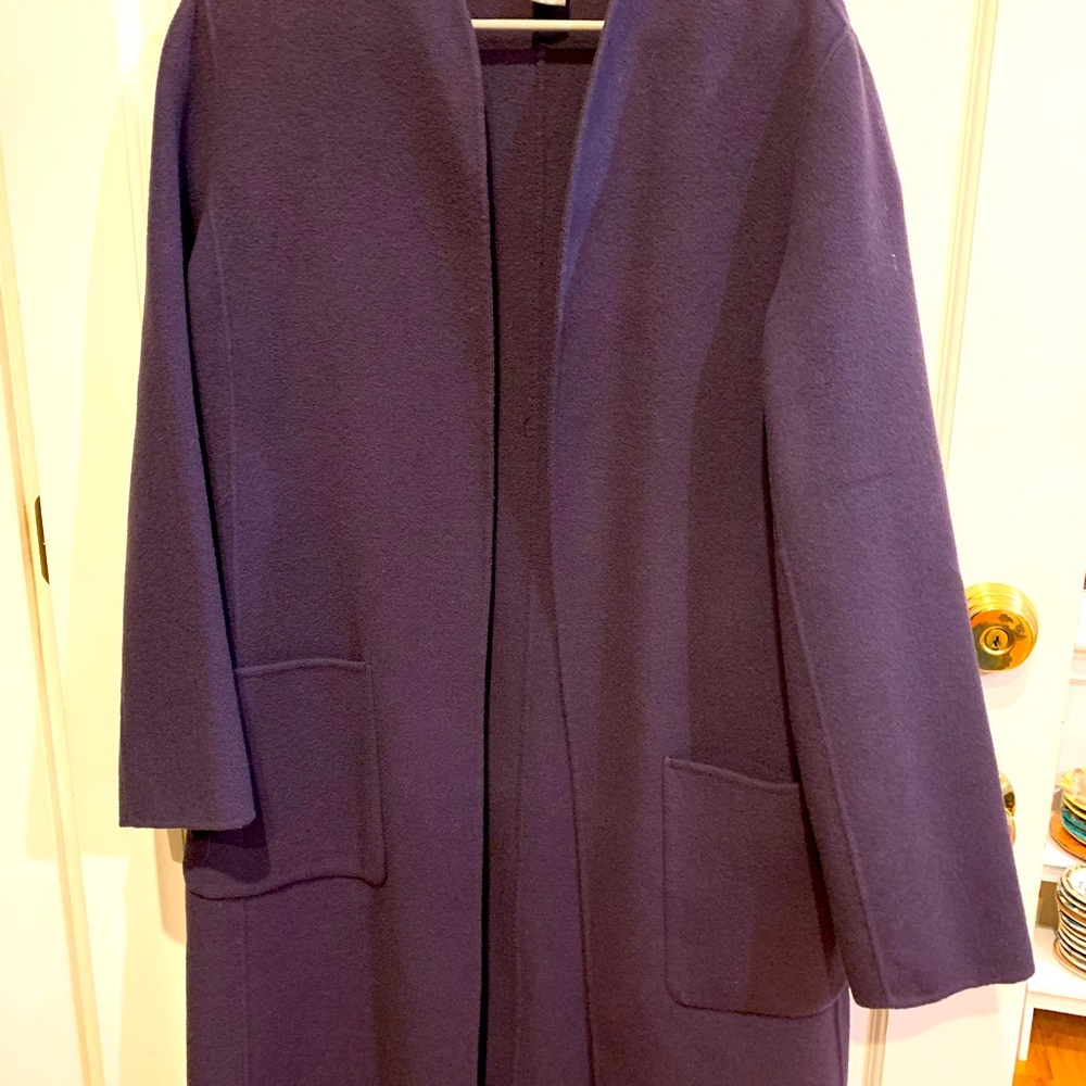Valerie Steven’s Collarless Coat (Unlined) M